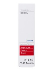 Korres Apothecary Wild Rose Bright Eyed Cushion Cream 15ml - Image 2 of 3