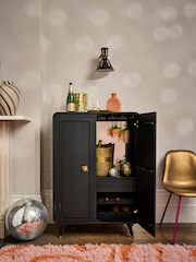 Rockett St George Black Ringo Drinks Cabinet - Image 2 of 8