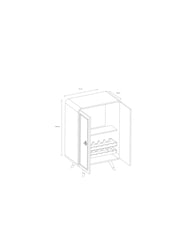 Rockett St George Black Ringo Drinks Cabinet - Image 8 of 8