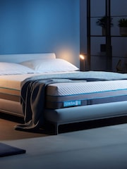 Simba Deluxe Ultra White and Dark Grey Mattress - Image 1 of 5