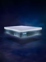 Simba Deluxe Ultra White and Dark Grey Mattress - Image 2 of 5