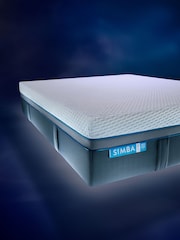 Simba Deluxe Ultra White and Dark Grey Mattress - Image 3 of 5