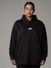 Черный - The North Face Womens Oversized Essential Plus Size Hoodie - Image 1 of 3