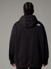 Черный - The North Face Womens Oversized Essential Plus Size Hoodie - Image 2 of 3