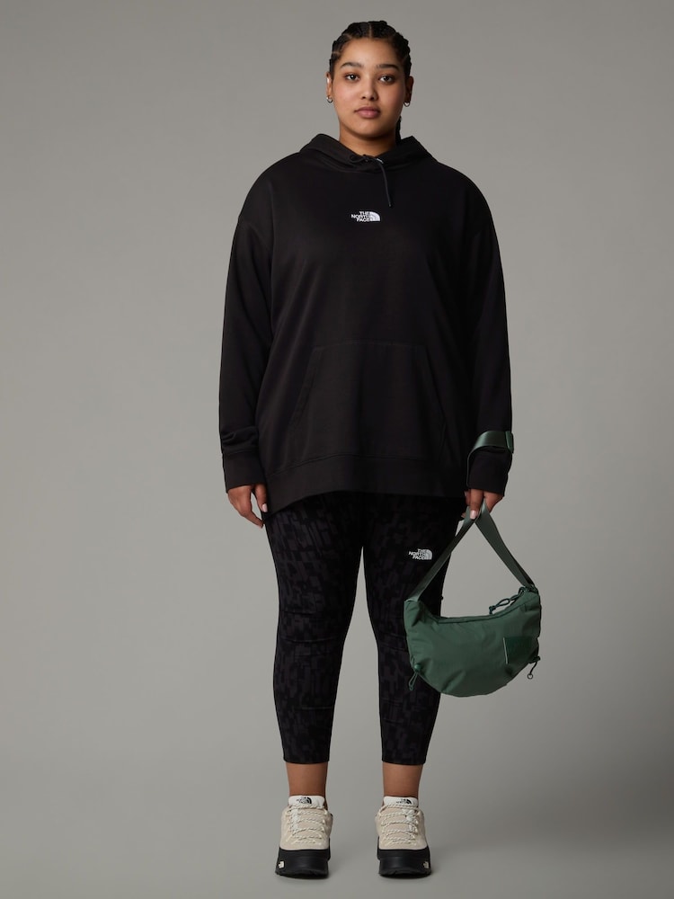 Черный - The North Face Womens Oversized Essential Plus Size Hoodie - Image 3 of 3