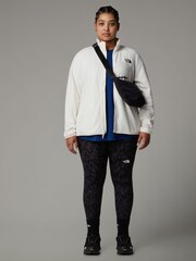 Blanco - The North Face Womens Glacier Full Zip Plus Size Fleece - Imagen 4 de 5