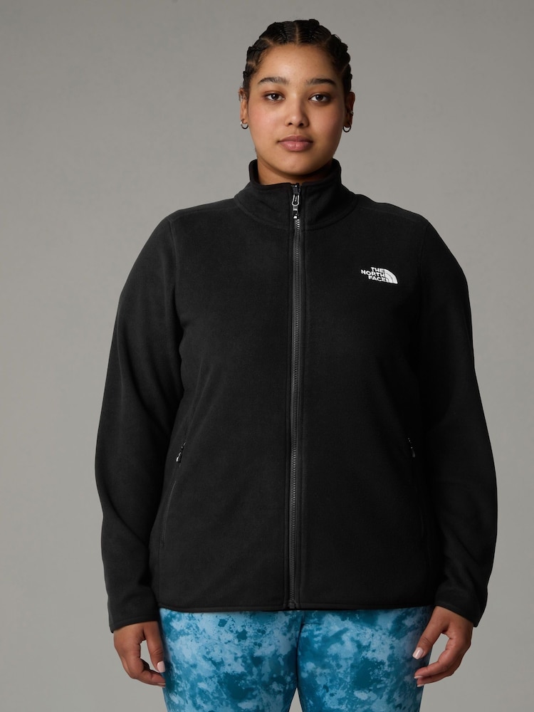 The North Face Black Womens Glacier Full Zip Plus Size Fleece - Image 4 of 5
