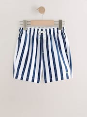 Navy/White Stripe Swim Shorts (3-16yrs) - Image 1 of 4