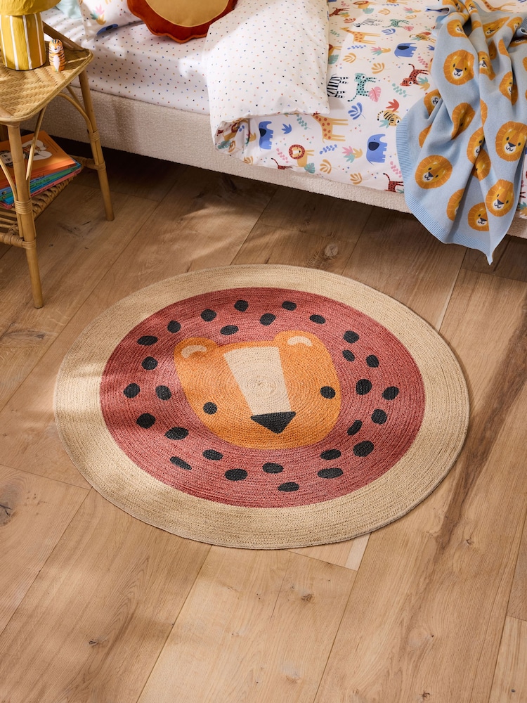 Jojo Maman Bébé Brown Luca Lion Rug - Image 1 of 5