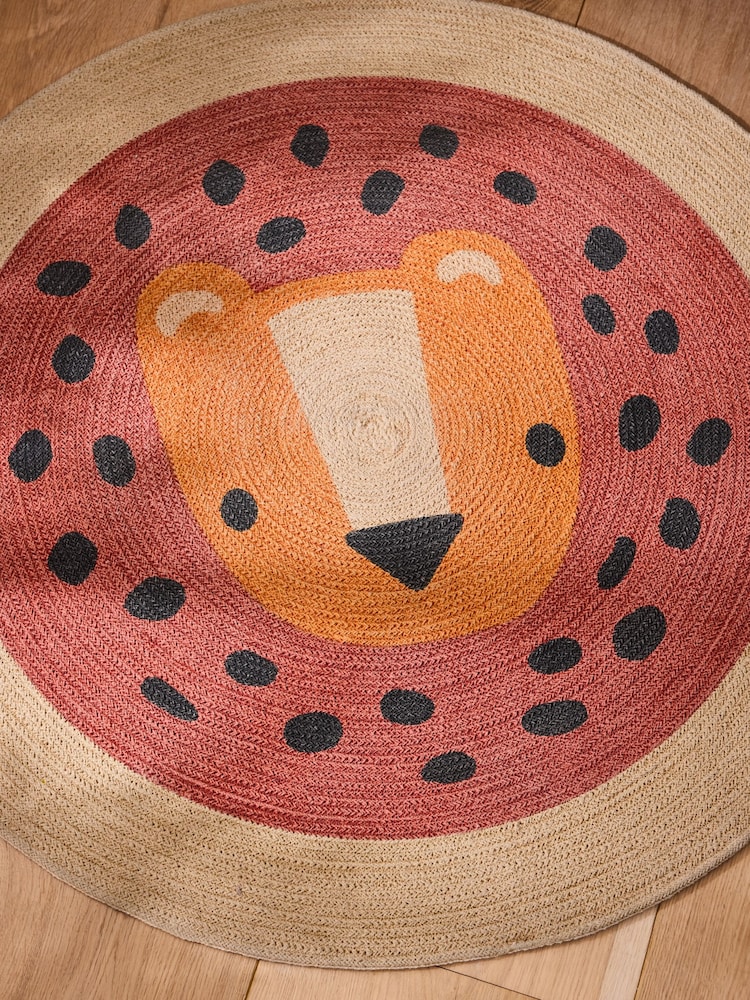 Jojo Maman Bébé Brown Luca Lion Rug - Image 2 of 5