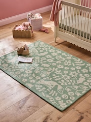 Jojo Maman Bébé Green Woodland Rug - Image 1 of 5