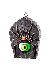 Premier Decorations Ltd 17cm BO Lit Spider Eyeball and Sound Doorbell Set - Image 1 of 1