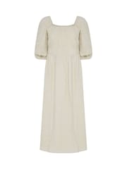 ナチュラル - M&Co Petite 3/4 Sleeve Cornelli Dress - 画像 6 / 6