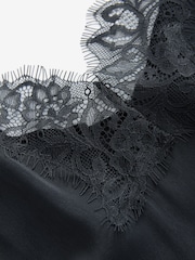 Black Lace Trim Cami Top - Image 7 of 7