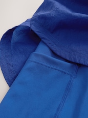 Cobalt Blue High Waisted Dry Tech 2-in-1 Sport Shorts - Image 9 of 9