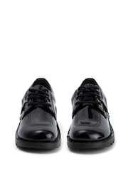 Kickers Kick Lo Vegan Patent Black Shoes - Image 4 of 6