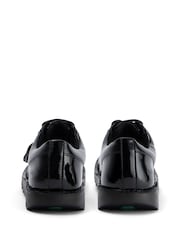 Kickers Kick Lo Vegan Patent Black Shoes - Image 5 of 6