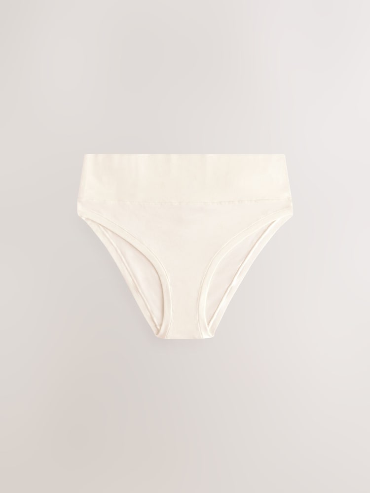 Cream High Rise High Leg Ultimate Comfort Knickers - Image 7 of 9