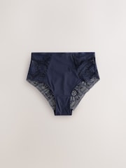 Orange/Cream/Marine - Culotte en dentelle Fleuri 3 Pack - Image 8 of 12