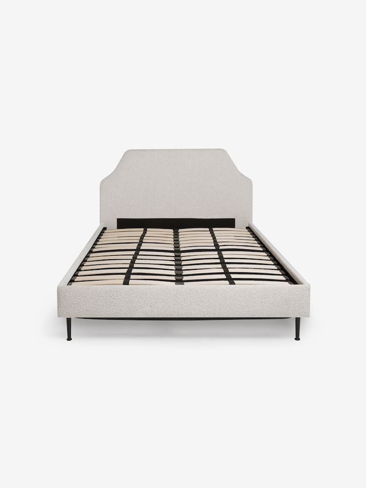 MADE.COM White Boucle Montie Bed - Image 5 of 5