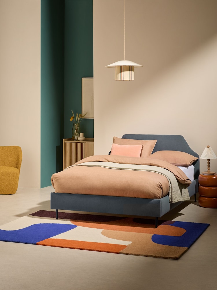 MADE.COM Blue Montie Bed - Image 1 of 5