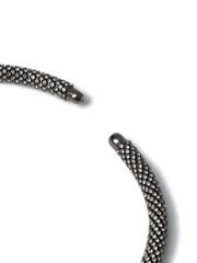 Aela Silver Tone Rhinestone Tube Necklace - Image 5 of 5
