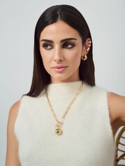 Aela Gold Tone Celestial Ball Necklace - Image 1 of 4