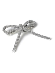Aela Black 2 Pack Bow Clips With Rhinstone - Image 1 of 2