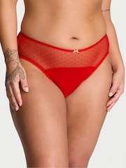 Victoria's Secret Lipstick Red Brief Knickers - Image 1 of 3