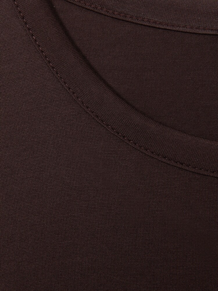 Reiss Hazel Caspian Mercerised Crew Neck T-shirt - Image 5 of 5 Reiss Hazel Caspian Mercerised Crew Neck T-shirt - Image 5 of 5