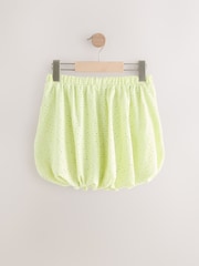 Lime Green Broderie Puffball Skirt (3-16yrs) - Image 2 of 4