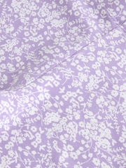 Lilac Purple Ditsy Flower Printed Leggings (3-16yrs) - Image 3 of 4