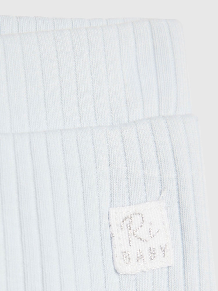 River Island Blue World Cup Bear Babygrow & Legging Set - Image 4 of 4