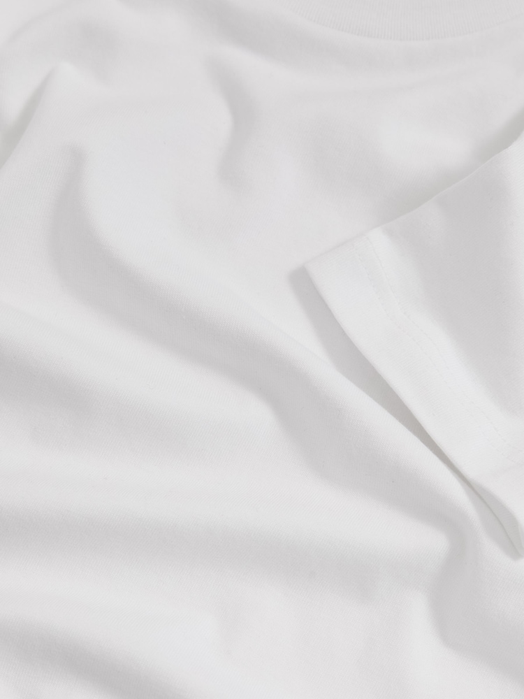 Reiss White Honor 3 Pack 13-14 yrs 3 Pack Cotton Crew-Neck T-Shirts - Image 4 of 4