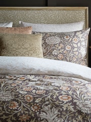 William Morris At Home Heather Double Bough Duvet Cover and Pillowcase Set - Image 2 of 6