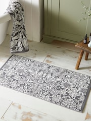 William Morris At Home Iron Sunflower Bath Mat - Image 1 of 4