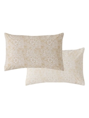 William Morris At Home Set of 2 Honey Marigold Pillowcases - Image 4 of 4