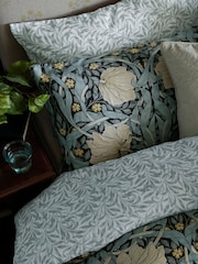 William Morris At Home Set of 2 Indigo Pimpernel Pillowcases - Image 2 of 4