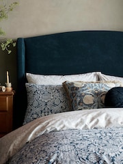 William Morris At Home Ink Pimpernel Cushion - Image 4 of 4