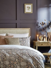 William Morris At Home Set of 2 Heather Double Bough Pillowcases - Image 3 of 4