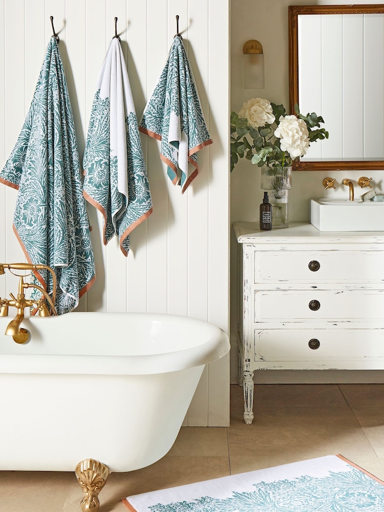 William Morris At Home Mineral Marigold Towel - Image 1 of 4