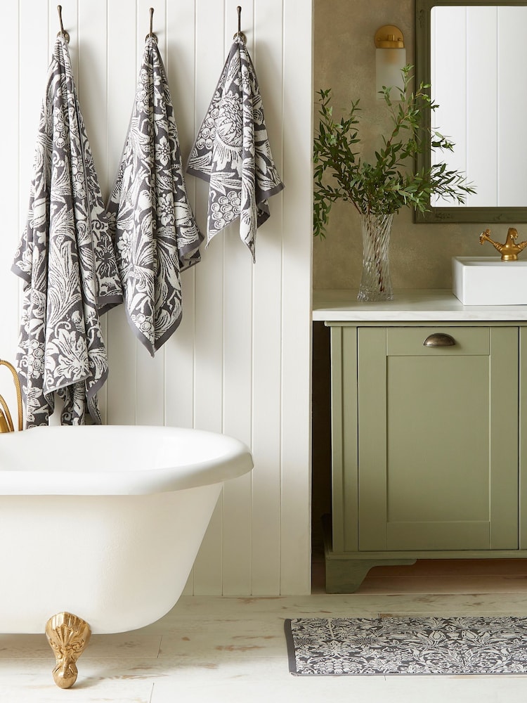 William Morris At Home Iron Sunflower Towel - Image 2 of 4