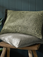William Morris At Home Olive Margold Cushion - Image 1 of 4
