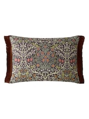 William Morris At Home Midnight Blackthorn Cushion - Image 1 of 3