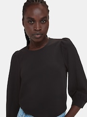 Whistles Zenni Black Blouse - Image 1 of 5