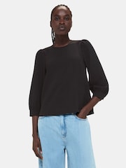 Whistles Zenni Black Blouse - Image 3 of 5
