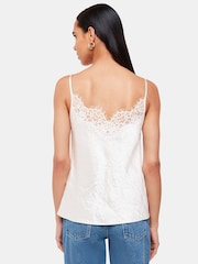 Nude - Whistles – Camisole-Oberteil mit Spitzenbesatz - Bild 4 von 5