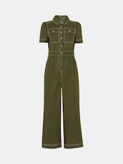 Whistles Green Della Jumpsuit - Imagen 5 de 5