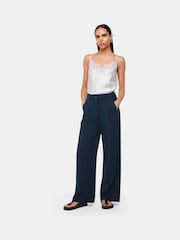 Whistles Blue Joss Tailored Trousers - Image 4 of 6