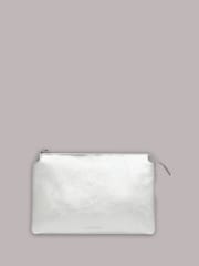 Whistles Whistles Silver Elita Double Pouch Clutch Bag - Bild 1 von 5